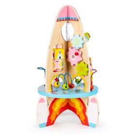 Többfunkciós oktatási fa rakéta 8in1, EcoToys