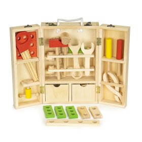 Fa szerszámkészlet gyerekeknek, EcoToys