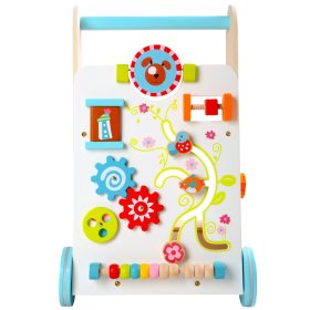 Többfunkciós fa járóka - Vidám kert, EcoToys