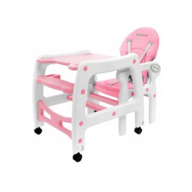 Étkező szék Pinky 3in1, EcoToys