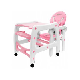 Étkező szék Pinky 3in1, EcoToys