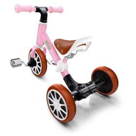 Gyerekkerékpár Ellie 3in1 - rózsaszín, EcoToys