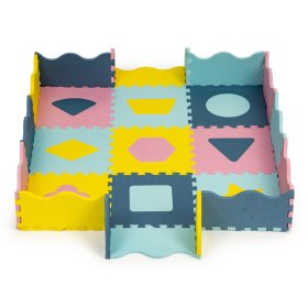 Hab-párna - pasztell színű puzzle, EcoToys