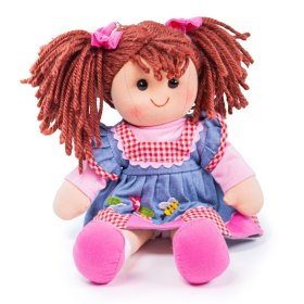 Bigjigs Toys Fabric baba Melody 34 cm, Bigjigs Toys