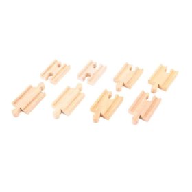 Bigjigs Rail Rail csatlakozók 7 cm 8 db, Bigjigs Rail