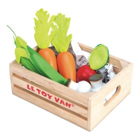 Le Toy Van Crate zöldségekkel, Le Toy Van