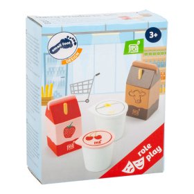Kis láb készlet friss tejtermékek, Small foot by Legler