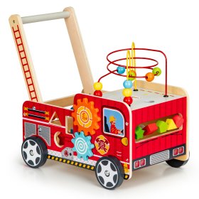 Fa sétáló - tűzoltóautó, EcoToys