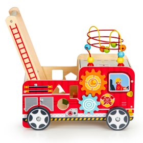 Fa sétáló - tűzoltóautó, EcoToys