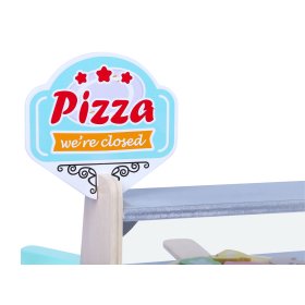Fa pizzéria készlet, EcoToys