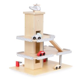 Fa garázs lifttel, EcoToys