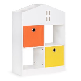 Könyvtár szervezőkkel - kis ház, EcoToys