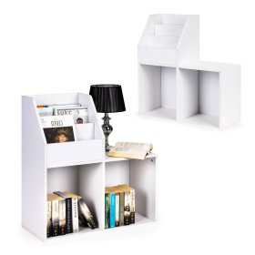 Könyvespolc polccal, MODERNHOME