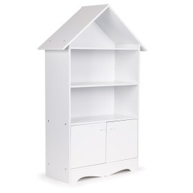 Könyvespolc tárolóhellyel Domeček, EcoToys