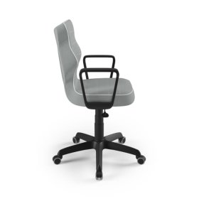 146-176,5 cm magasságra állított irodai szék - szürke, ENTELO