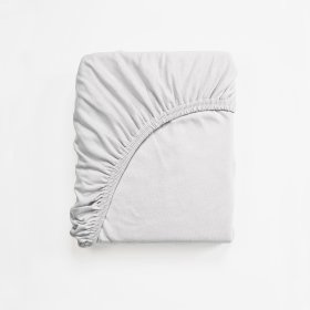 Pamut lepedő 200x160 cm - fehér, Frotti