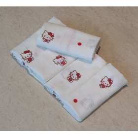Textil pelenka PREMIUM - 70x70 cm, Matějovský, Hello Kitty