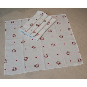 Textil pelenka PREMIUM - 70x70 cm, Matějovský, Hello Kitty