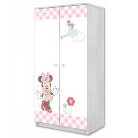 Minnie Mouse szekrény - norvég fenyő, BabyBoo, Minnie Mouse