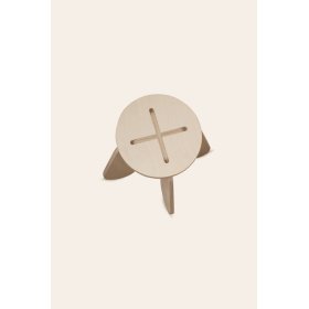 Design szék X - természetes, Babai