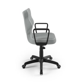 159 - 188 cm magasságra állított irodai szék - szürke