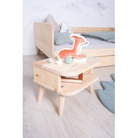 NELL éjjeliszekrény - natúr, Ourbaby