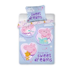 Babaágynemű Sweet Dreams Piggy Peppy
