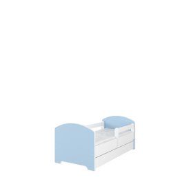 OSCAR ágy fehér kék kombináció, BabyBoo