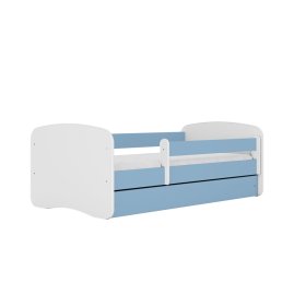Gyerekágy sorompós Ourbaby - kék-fehér