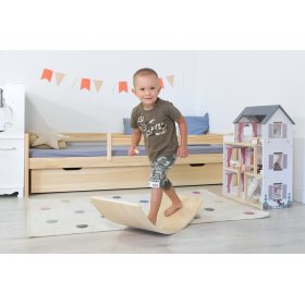 Fa egyensúlyozó deszka - természetes, Ourbaby