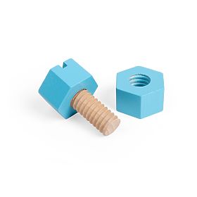Bigjigs Anyák és Csavarok Láda, Bigjigs Toys