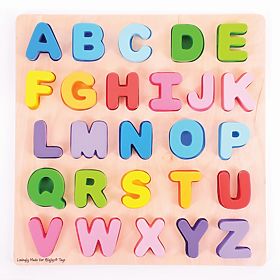 Bigjigs Baby Alphabet nagybetűk