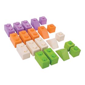 Bigjigs Baby Fa Kapcsolókockák Alapkészlet, Bigjigs Toys