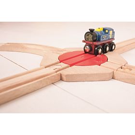Bigjigs Rail forgóajtó 4 kijárattal, Bigjigs Rail