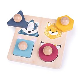 Bigjigs Toys Állat alakú puzzle, Bigjigs Toys