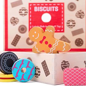 Bigjigs Toys Box fa keksszel