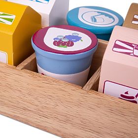 Bigjigs Toys Cocktail termékek hordozható dobozban, Bigjigs Toys