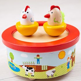 Bigjigs Toys Fa Játékdoboz Farm