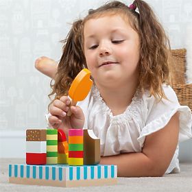 Bigjigs Toys Fa jégkrémek