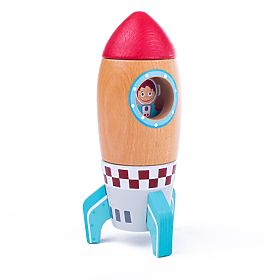 Bigjigs Toys Fa Rakéta