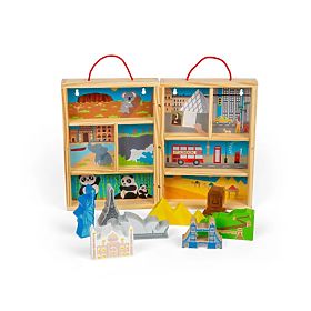 Bigjigs Toys Fa Utazási Játékkészlet, Bigjigs Toys