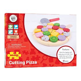 Bigjigs Toys fából készült pizzaszeletelő