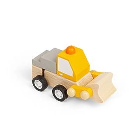 Bigjigs Toys Felhúzható építőjármű Markoló, Bigjigs Toys