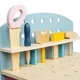 Bigjigs Toys Gyermek munkapad szerszámokkal