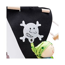 Bigjigs Toys Kalózhajó kalózokkal