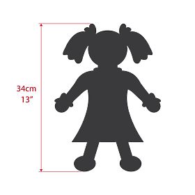 Bigjigs Toys Katie textil baba 34 cm