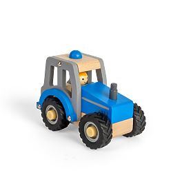 Bigjigs Toys Kék traktor, Bigjigs Toys