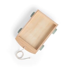 Bigjigs Toys Kocsi fa kockákkal