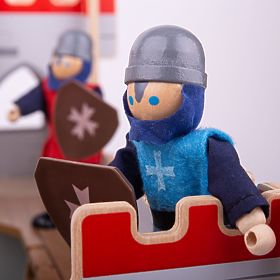 Bigjigs Toys Középkori lovagok