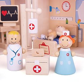Bigjigs Toys Medvér Kórház